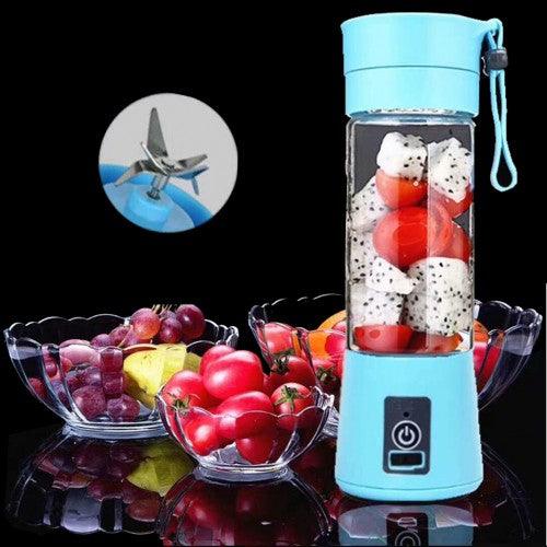 Mini Portable Blender USB Rechargeable Mixer Juicer 380mL Bottle for Smoothies - Shakes - Fruit Mixer - Toytexx Mini Portable Blender USB Rechargeable Mixer Juicer 380mL Bottle for Smoothies - Shakes - Fruit Mixer - Toytexx